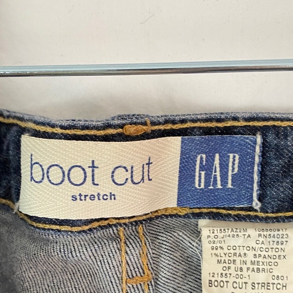 GAP Bootcut Ankle Jeans Stretch Size 8 - Picture 8 of 9